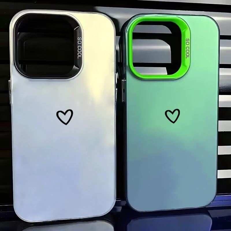 Minimalist Heart Print IMD Material Phone Case for  Redmi Note 14 13 12 Pro Plus 4G 5G 12S 11S 10S 10 Redmi 13C 14C Cover