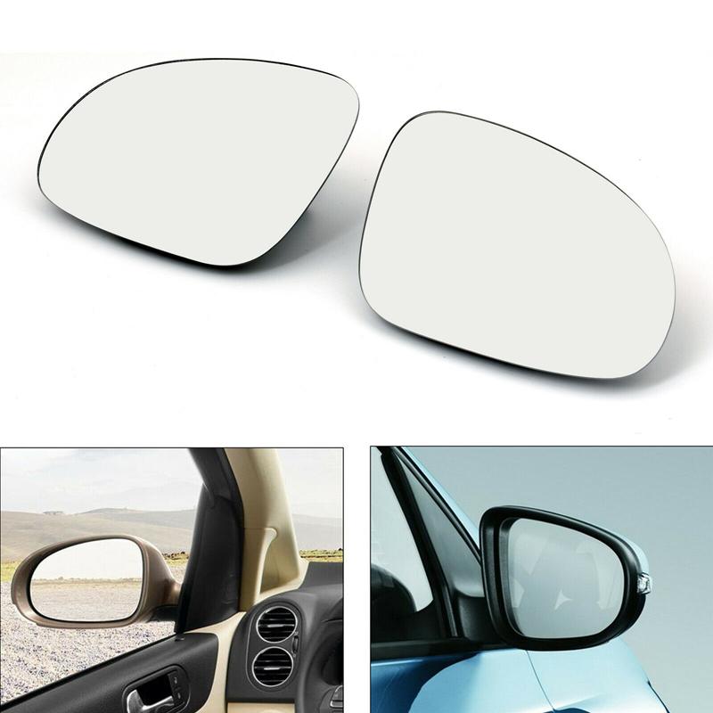 Side Rearview Mirror Glass Heater Anti-fog Defrosting Door Heated Wing Mirror Sheet For VW Golf GTI Jetta MK5