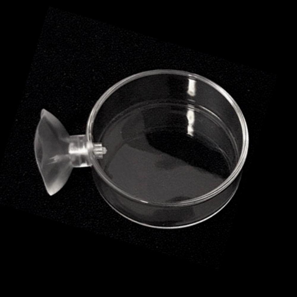 Acrylic Aerial Feeding Bowl Fish Shrimp Feeding Dish for Fish and Shrimp Aquariums