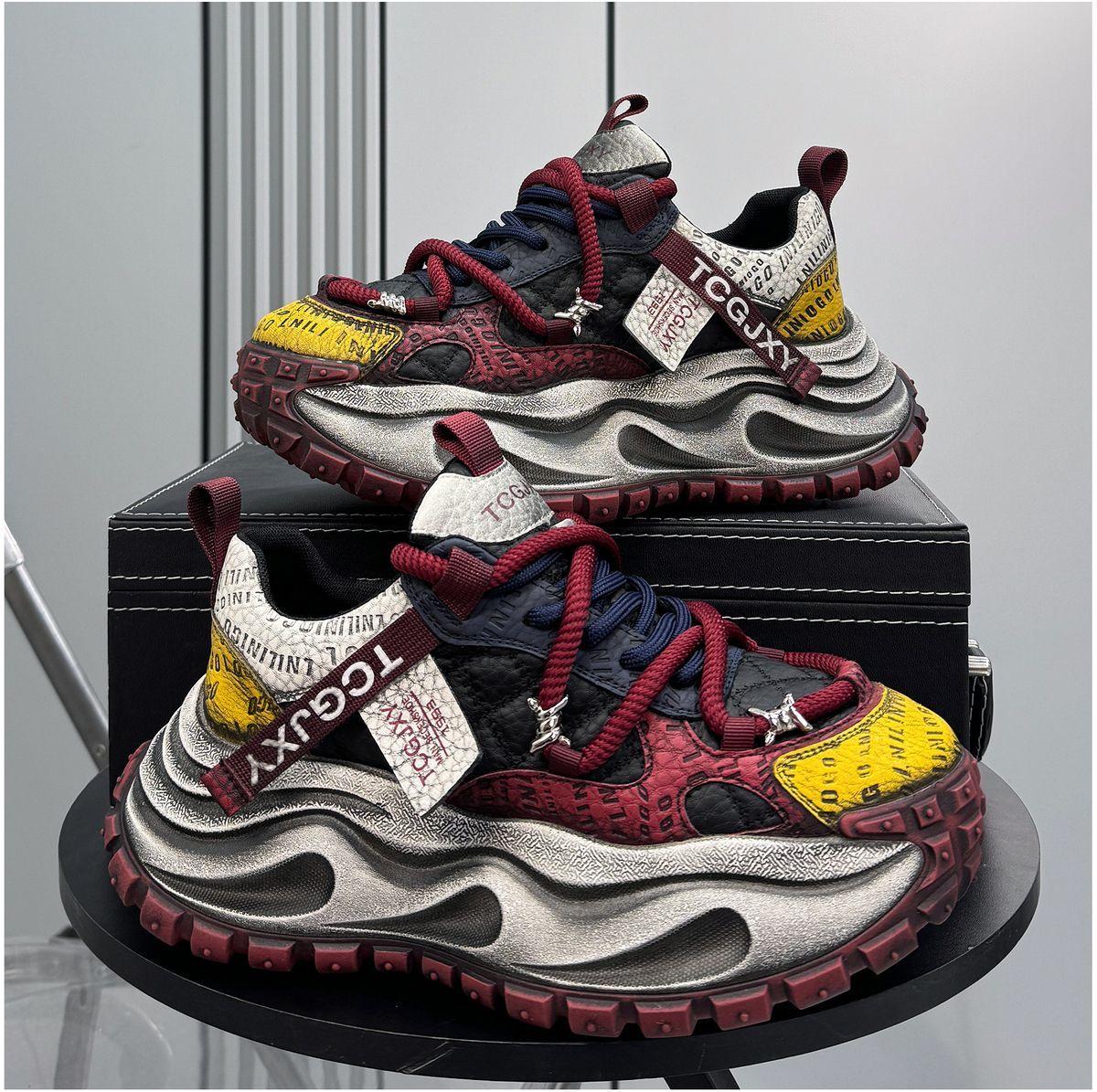 Мужская обувь на платформе повседневные кроссовки папины кроссовки 39