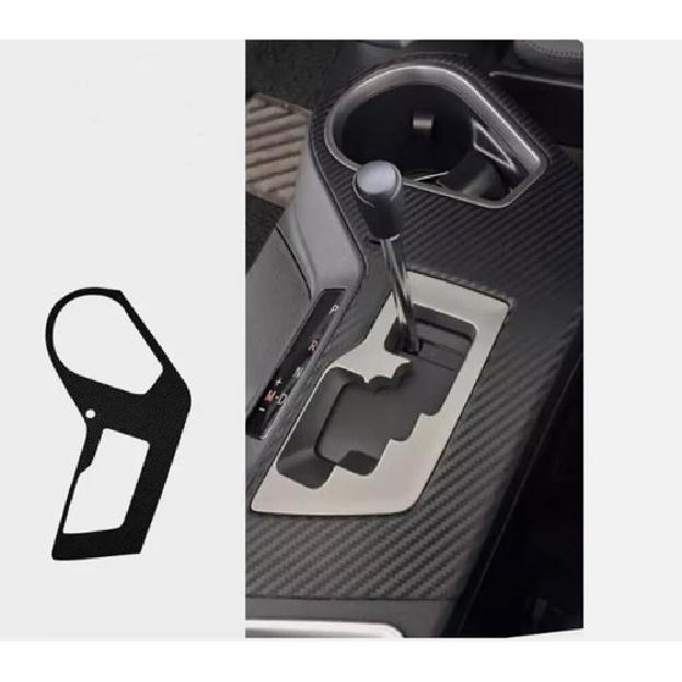 Console 2016-2018 For Toyota RAV4 Carbon Fiber Sticker Gear Shift Cover Trim