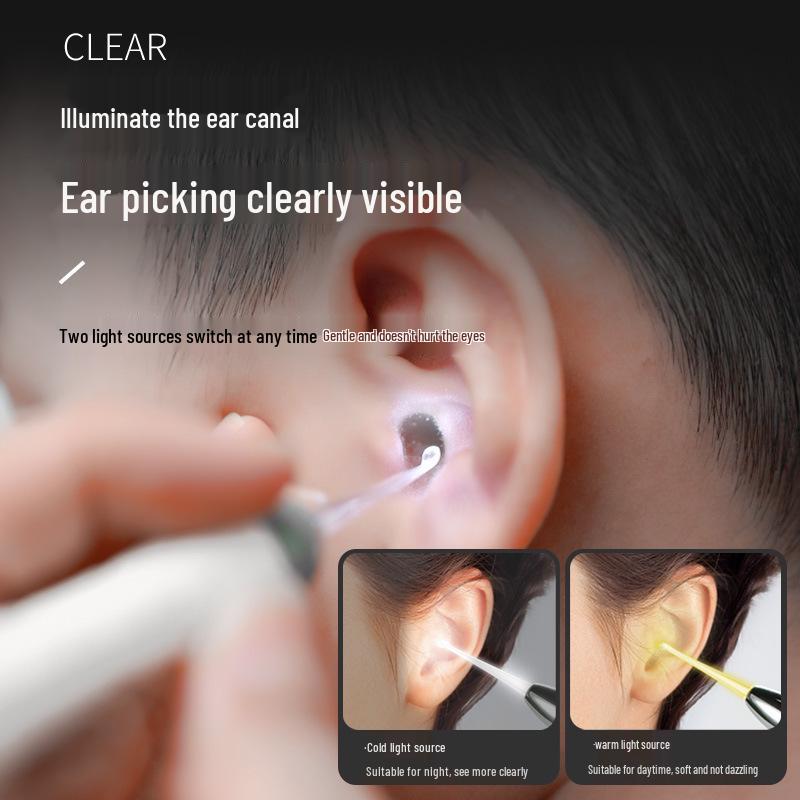 Illuminated Ear & Nose Cleaning Kit for Babies – Battery-Operated Earwax Remover Set