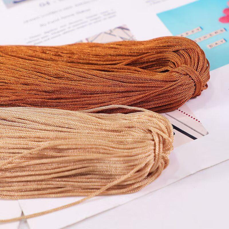 Bright Silk Hollow Yarn Crochet Shoes & Bag Thread - Fine Wool for Knitting & Handmade Crafts