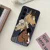 Cartoon B-BoJack Horsemans Phone Case For Samsung Galaxy A73,21,22,32,71,53,52,51,80,5G Soft Black Cover