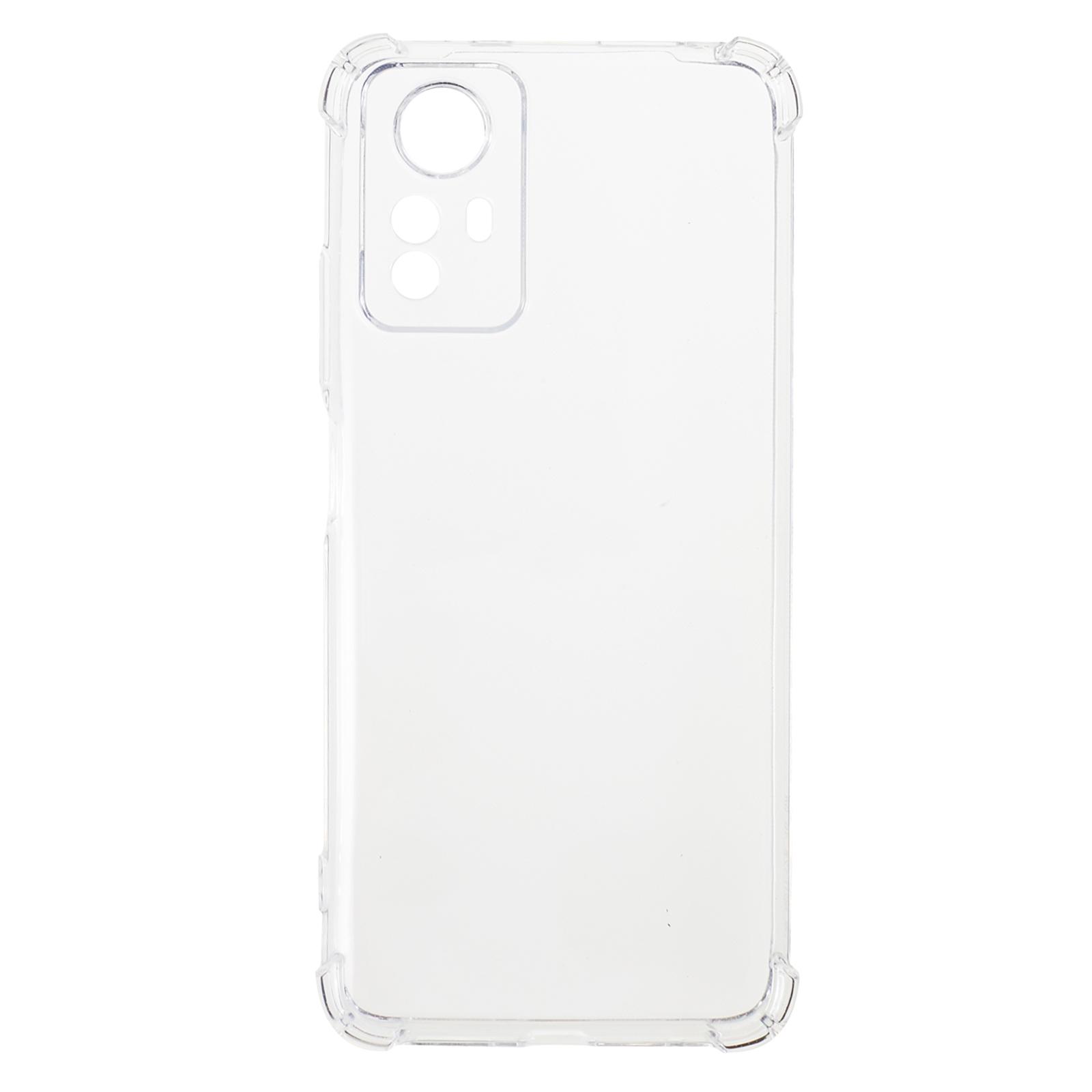 

For Xiaomi Redmi Note 12S 4G Transparent TPU Case Reinforced Corners Mobile Phone Cover A