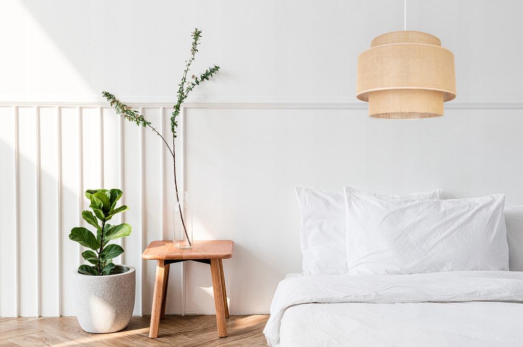 Hanging Lamp, Ceiling Chandelier, Lampshade, Boho Juta