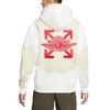 Air Jordan X Off-White Embroidered Logo Hoodie Asia Sizin 'White' Men's CV0541-134