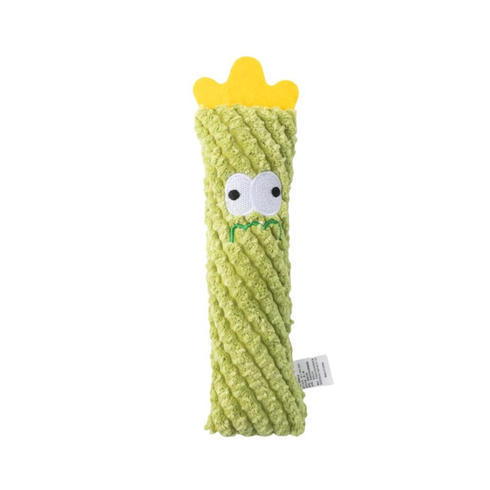 Creative Cartoon Interactive Cactus Kitten Catnip-Filled Cat Soft Cat Chew for Indoor Self-playing