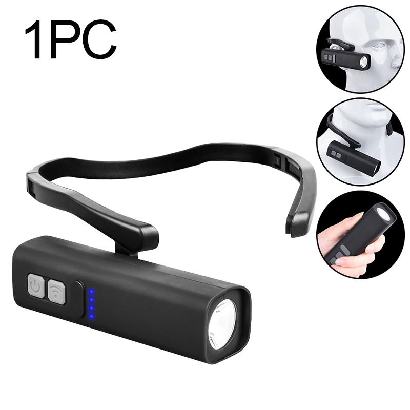 

Rechargeable Headlamp Motion Sensor Headlight 3 Lighting Modes LED Head Torch Lightweight Cycling Camping Work Light Outdoor