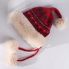 Winter Strickmütze mit Plüsch Warmem Ohrenschutz Mütze Mode Koreanische Strickmütze für Damen