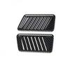 Carbon Fiber Style Air Vent Cover AC Outlet Trim Fit for  Ford F150 F-150 +