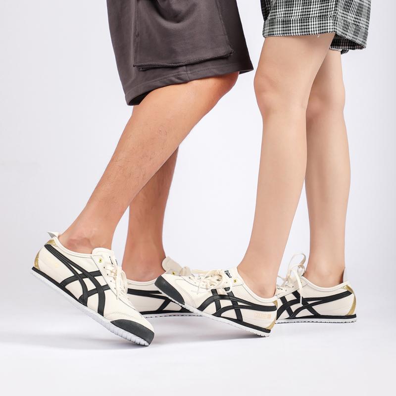 Onitsuka Tiger Mexico 66 Cream Black Sneakers 1183B493-100