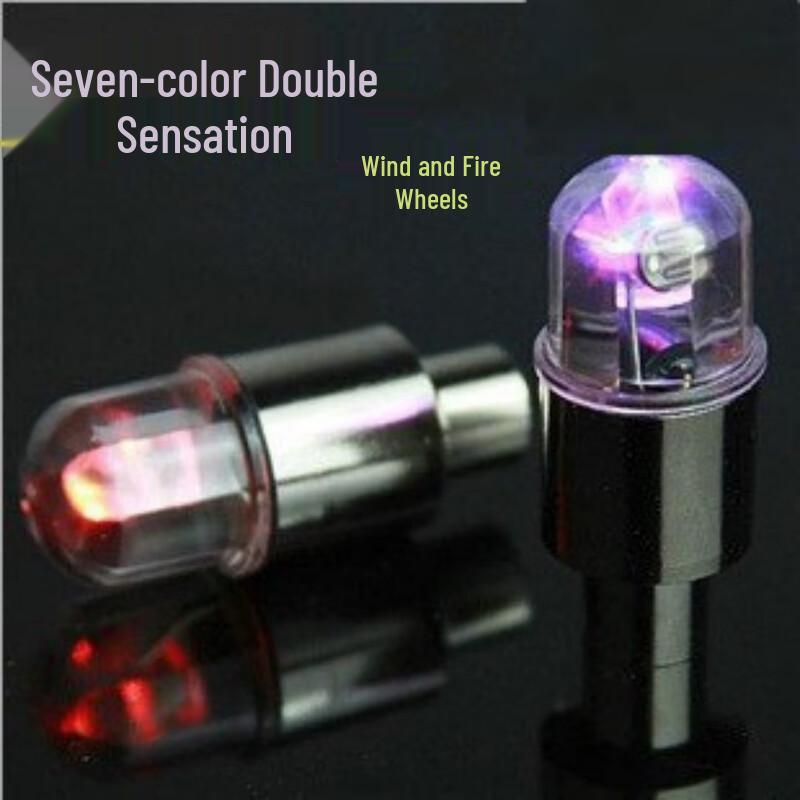 Bicycle Tire Valve LED Light