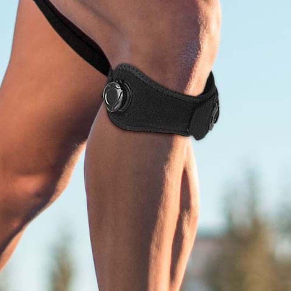 Adjustable Knob Sports Knee Guard Band Protecting Meniscus Patellar Strap Knee Brace  Basketball