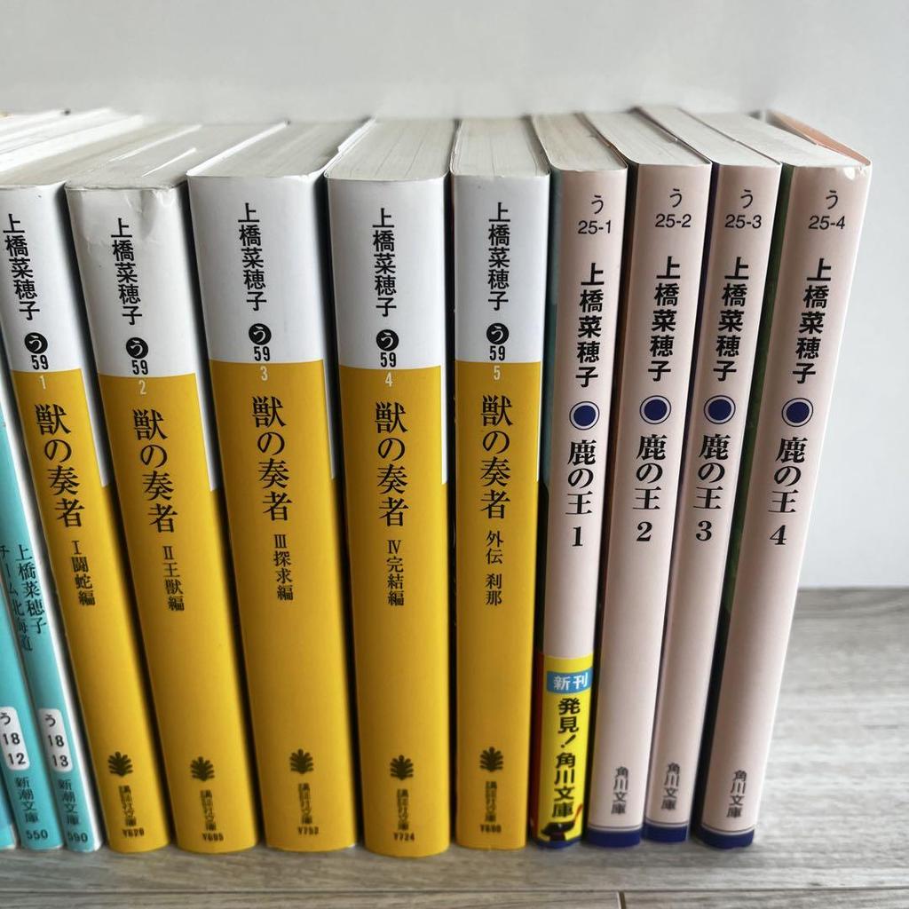 [USED] Naoko Uehashi, Guardian Series, Beast Player, Deer King, Paperback, 22 volumes