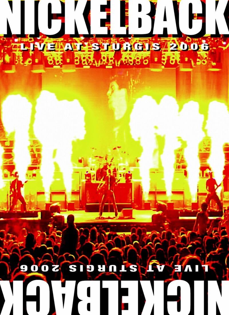 

DVD NICKELBACK - Live at Sturges RRBY21026PROMO Japan Rock Used