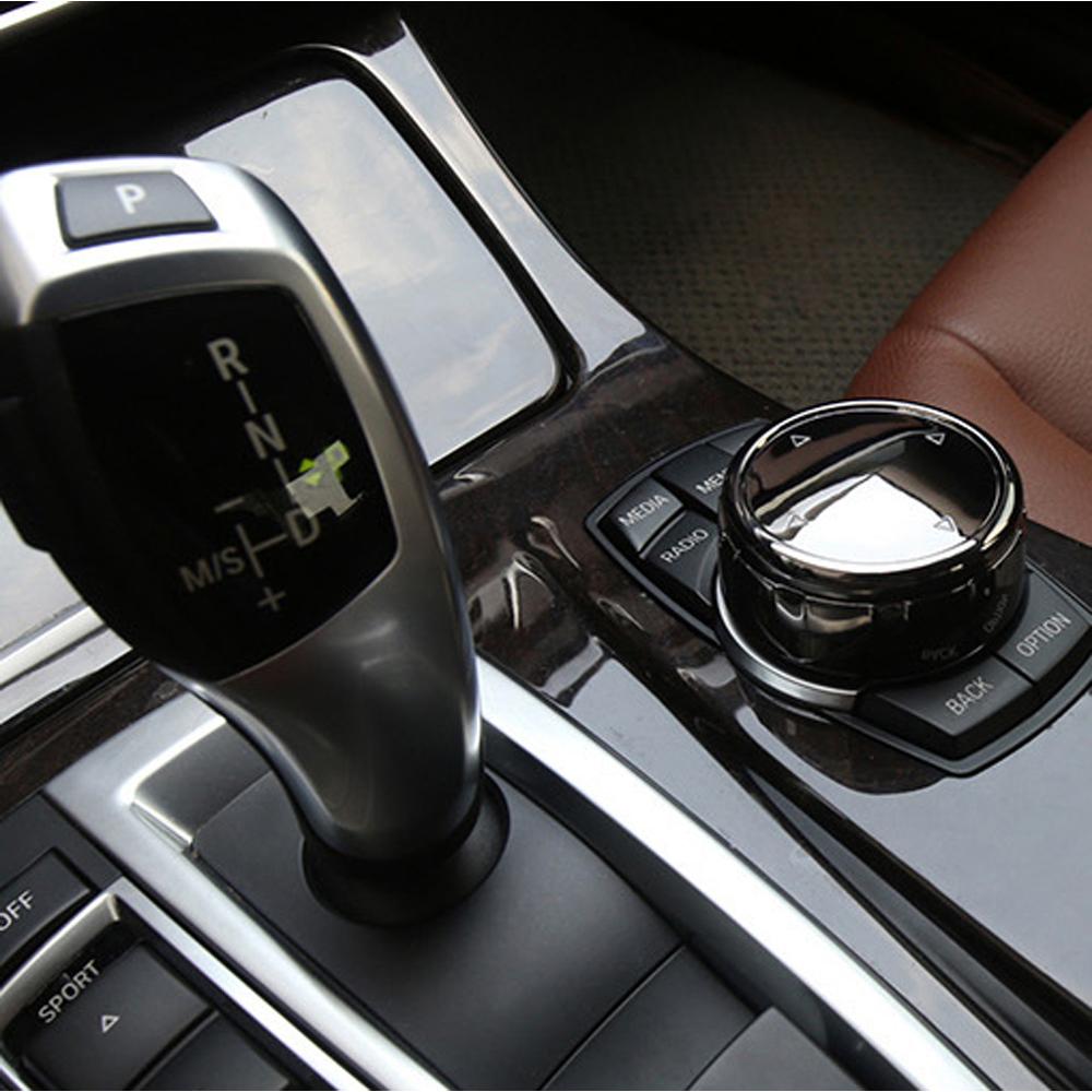 Multi-Media Knob Trim Cover Central Control Switch Button Decorative Cap Replacement for F10 F30