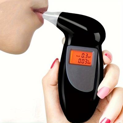 Tragbarer digitaler Alkoholtester, genauer Test des Blutalkoholgehalts