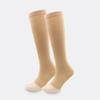 Black & White Trendy Open-Toe Compression Socks for Men & Women - European & American Outdoor Running Sports