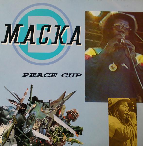 LP Record MACKA B - Peace Cup ARILP068 ARIWA 1991 UK Reggae, Ska & Dub Used