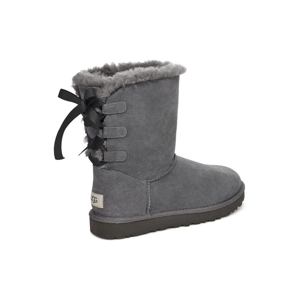 UGG Krátke snehule s flísovou podšívkou Dámske čižmy Šedé 1110706-CHRC