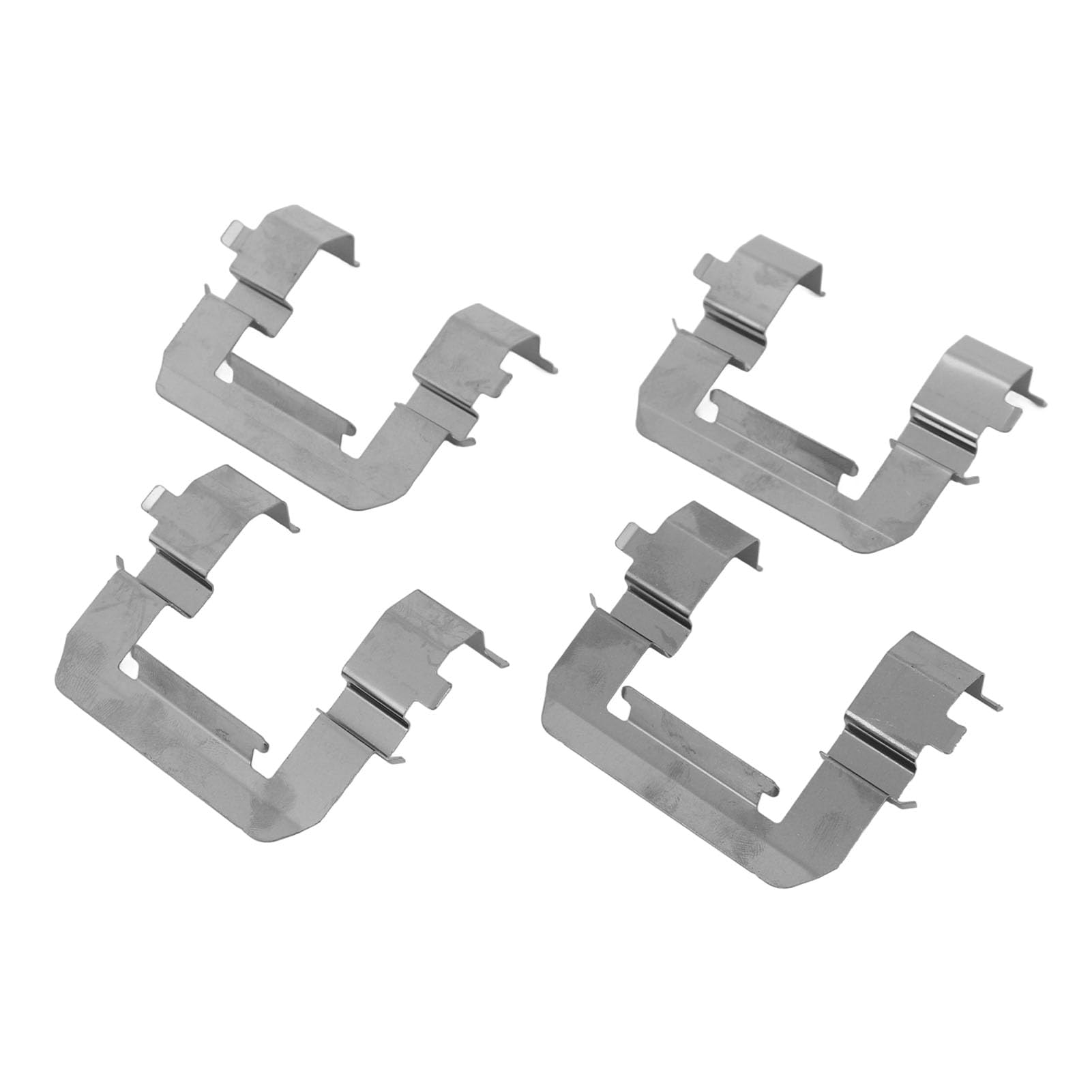 Front Disc Brake Caliper Hardware Kit Brake Pad Fitting Clip BPF1776A Compatible with 2008-2015 Front Brake Chime Clips