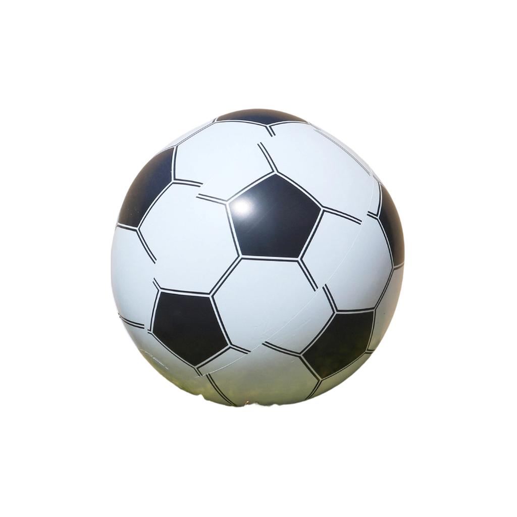 Inflatable Beach Ball Soccer Pattern Lightweight Portable Outdoor Pool Toy Suitable for Kids and Adults Summer Water Play