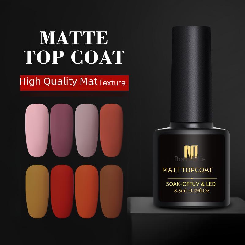 Nee Jolie Matte Gel Polish: Reinforcement & Removable Base Coat Nail Art Set