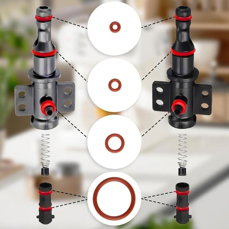 Pack of 30 Universally Coffee Machine Repair Set Silicone Sealing Rings Silicone Texture Easy Installation for Coffee