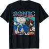 Футболка Sonic The Hedgehog Срібний Сонік та Тінь Груповий знімок