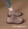 Winter New High-top Cotton Shoes, Piled and Thickened Soft-soled Non-slip Shoes, Light Casual Snow Boots