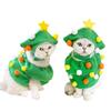 Dog Outfit Dress Costume Halloween Pet Cosplay Christmas Tree Theme