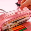 Big Capacity Canvas Storage Pouch Pen Pencil Case Stationery Bag Holder for School Office