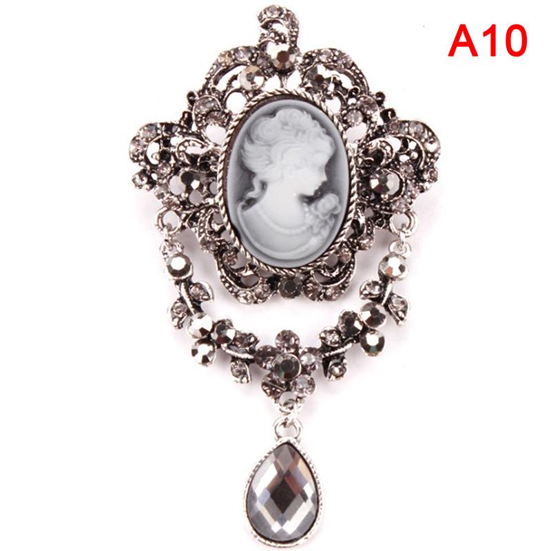 

Винтажные броши S Cameo для женщин Queen s Cameo Beauty