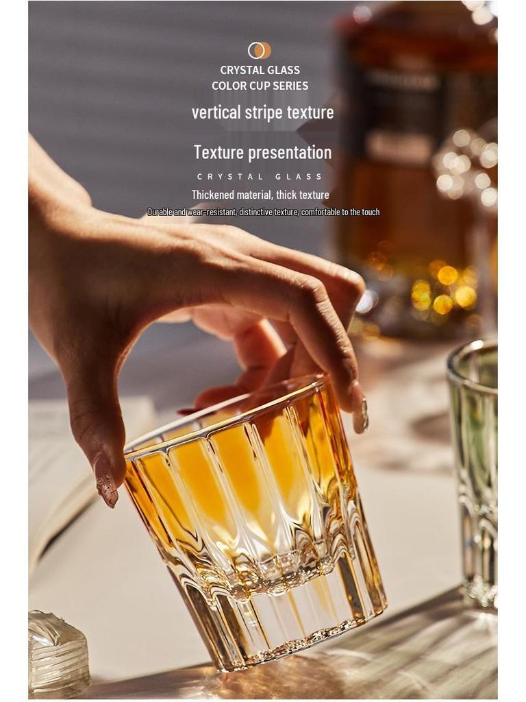 Edo Kiriko Luxury Crystal Glass: Bar, Restaurant, or Home Whiskey and Water Cup