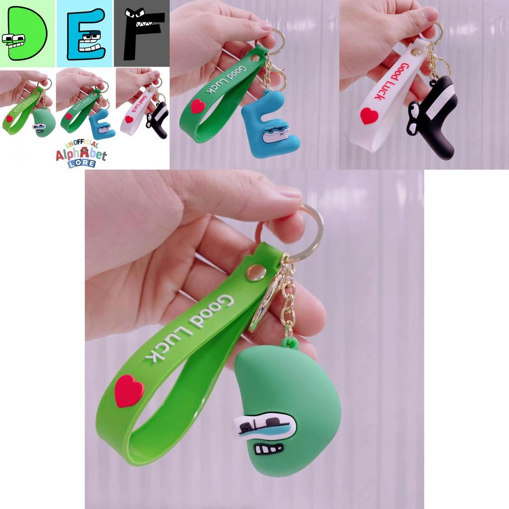 Alphabet Lore Keychain Kids Xmas Gifts Bag Pendant Doll
