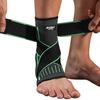 Adjustable Ankle Brace Compression Sleeve Support Strap For Sprained Plantar Fasciitis Injury Recovery Running Sports