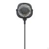 Clip On Fan Personal Quiet Portable Cooling Rechargeable USB Mini 3 Speeds for Car