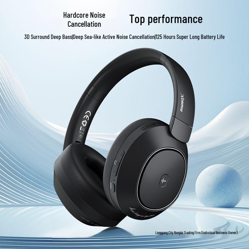 2025 Wireless Bluetooth Over-Ear Headphones with Active Noise Cancellation, Gaming Mics, and Wired Option.