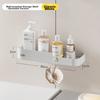 BDO No-Drill Bathroom Draining Storage Rack, Pangdonglai Style Cosmetics Organizer, Kitchen And Bathroom Storage Solutio