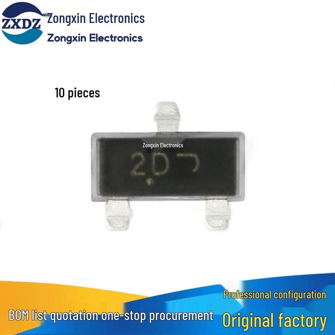 

10-Pack MMBTA92LT1G 2D SOT-23 PNP Transistor SMD Triode