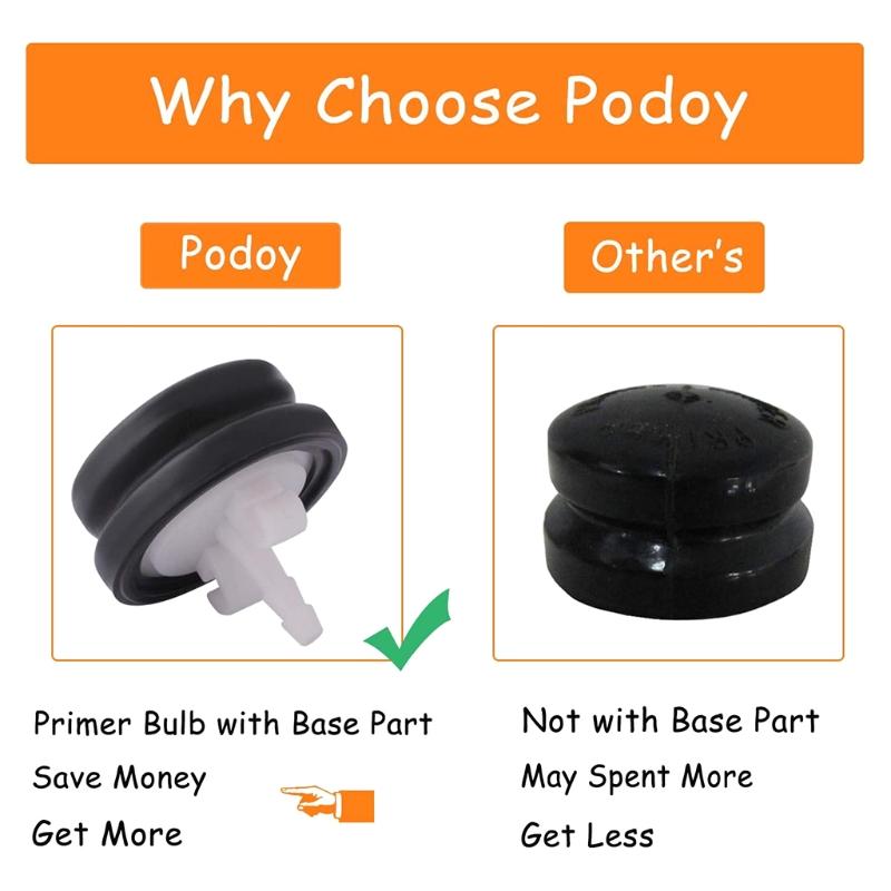 Primer Bulb for Toro Lawn-BOY 66-7460 Replacement 120-440 Toro CCR-3650, CCR-1000, CCR-2000, FSL90-0071 Snowblower Part