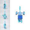 Sullivan Big-eyed Monster Plush Keychain Blue/green Colorful Backpack Accessory