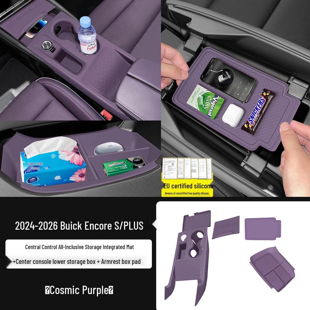 Buick Envision Plus Center Console Silicone Pad (2024-2026) - Protective Car Interior Accessory