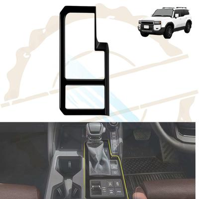 DodoxDIY Compatible Land Cruiser 250 Rank LC250 TRJ250W GDJ250W Custom Parts Accessories Center Console Shift Panel Supplies Indoor Goods Black