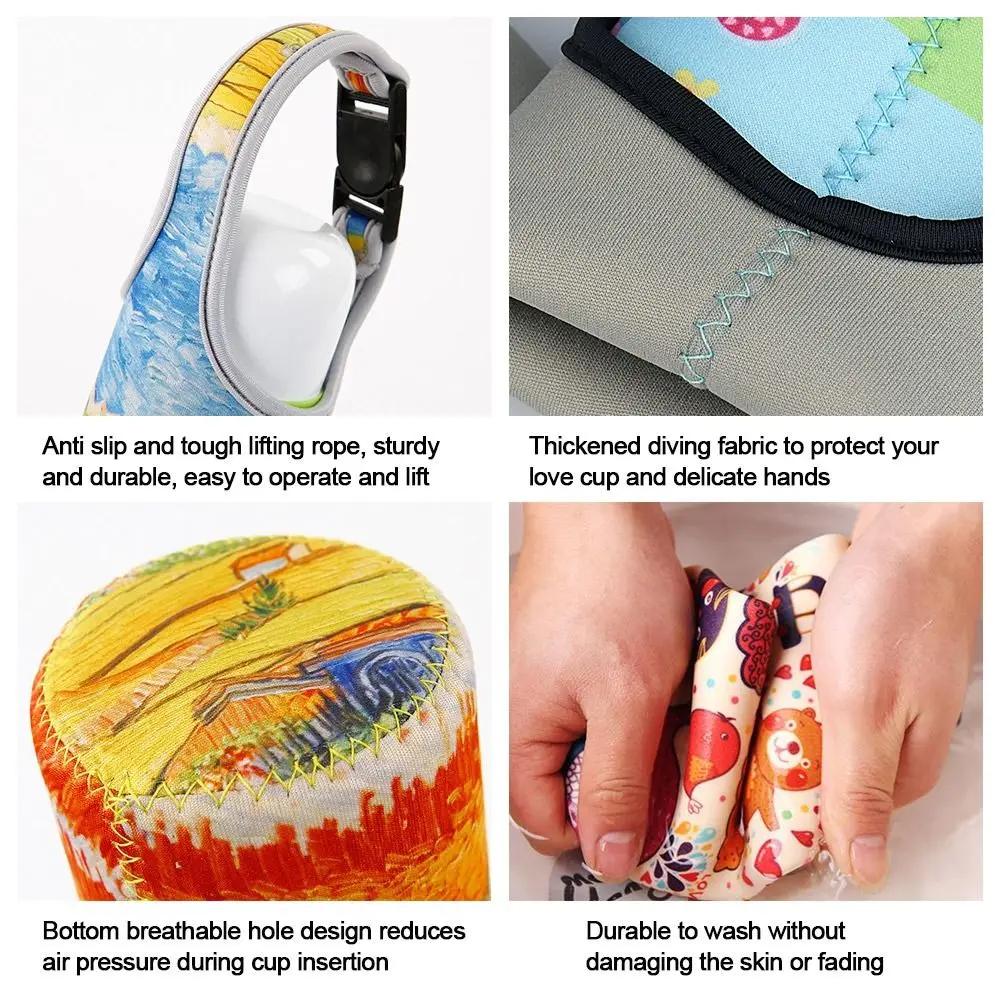 Sport Camping Accessories Portable Water Bottle Cover Multiple Colors Water Bottle Case Vacuum Cup Sleeve Outdoor Sport