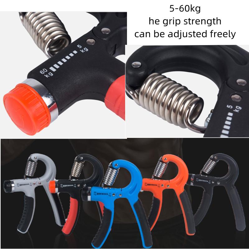 5-60Kg Adjustable Size Heavy Gripper Fitness Hand Exerciser Grip Wrist Training Increase Strength Spring Finger Pinch Carpal Expander