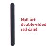 Lima de Uñas Recta de Doble Cara 180/100 Grano Lima de Cartón para Uñas Gel Manicura JS