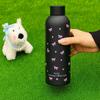 Stainless Steel Thermal Car Cup Bowknot Dachshund Travel Insulated Flask  Daily Travel