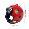 Chicken Helmet for Pets Pet Chicken Parrot Helmet Safety Hat Mini Chicken Costume Accessories for Small Pet Chicken Parakeet